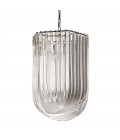 Caserta Chandelier Clear/Nickel 51cm