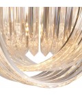 Caserta Chandelier Clear/Nickel 51cm