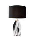 Setai Table Lamp Black/Smoke Crystal 71.5cm