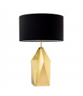 Setai Table Lamp Black/Gold 72cm