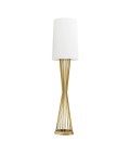 Holmes golvlampa guld/benvit 172,5cm