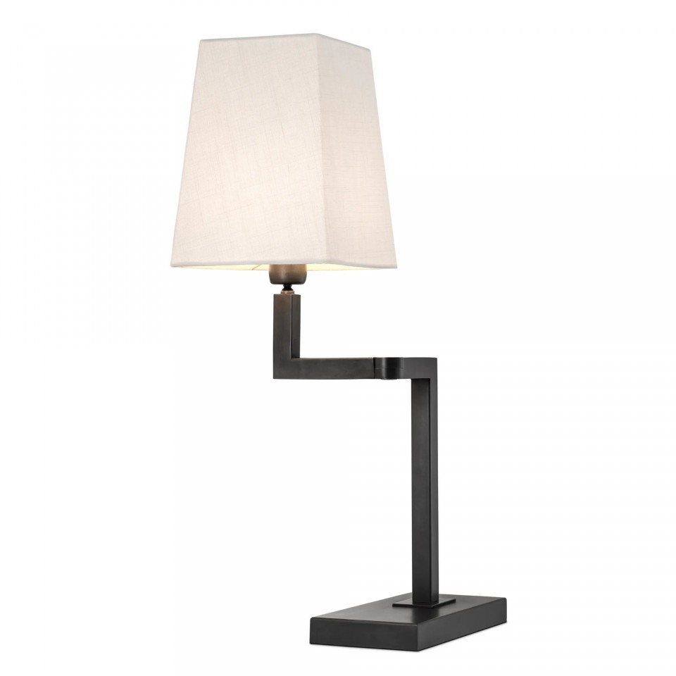 Cambell bordslampa brons/vit 69cm