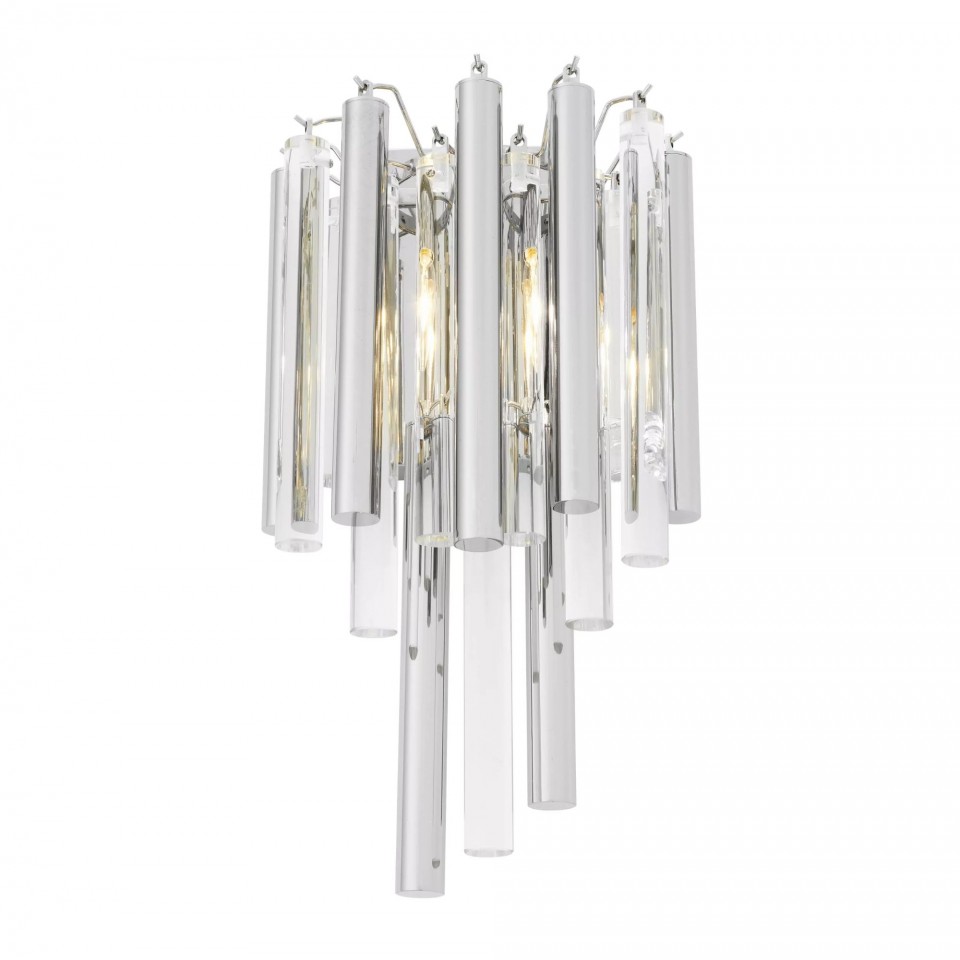 Gigi Wall Lamp Nickel/Glass 42cm