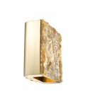 St Kitts Wall Lamp Brass/Glass 23cm