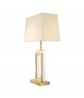 Murray Table Lamp Brass/Alabaster/White 77.5cm