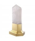 Rock Crystal bordslampa guld/kristall 46cm