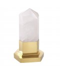 Rock Crystal bordslampa guld/kristall 46cm