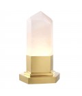 Rock Crystal bordslampa guld/kristall 46cm