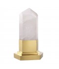 Rock Crystal bordslampa guld/kristall 46cm