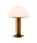 Berkley Table Lamp Brass/White 63.5cm