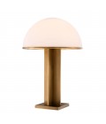 Berkley Table Lamp Brass/White 63.5cm