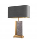 Pietro Table Lamp Brass/Grey 65cm