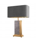 Pietro Table Lamp Brass/Grey 65cm