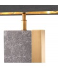 Pietro Table Lamp Brass/Grey 65cm