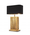 Idyllwild Table Lamp Brass/Black 72cm