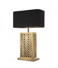 Idyllwild Table Lamp Brass/Black 72cm