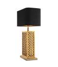 Idyllwild Table Lamp Brass/Black 72cm