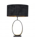 Saturnia Table Lamp Gunmetal/Brass/Black 74cm