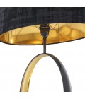 Saturnia Table Lamp Gunmetal/Brass/Black 74cm