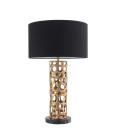 Dix Table Lamp Brass/Black 75cm