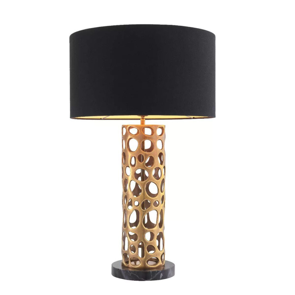 Dix Table Lamp Brass/Black 75cm