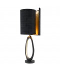 Kilian Table Lamp Gunmetal/Brass/Black 85cm