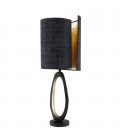 Kilian Table Lamp Gunmetal/Brass/Black 85cm