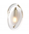 Sublime Wall Lamp Brass/Glass 22cm