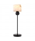 Etruscan bordslampa brons/vit 76cm