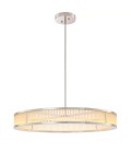 Thibaud L Chandelier Nickel/Glass 90cm