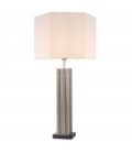 Viggo Table Lamp Nickel/White 87cm