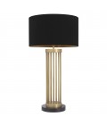 Condo Table Lamp Brass/Black 83cm