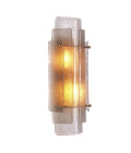 Sylvester Wall Lamp Brass/Glass 49cm