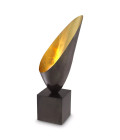 Grotto Table Lamp Gunmetal/Gold/Black 70.5cm