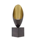 Grotto Table Lamp Gunmetal/Gold/Black 70.5cm