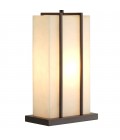 Graham Table Lamp Bronze/White/Linen 81cm