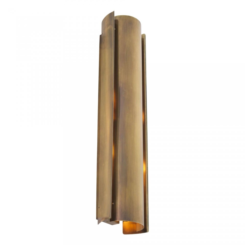 Vergé L Wall Lamp Brass 65cm