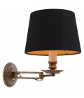 Eclips Wall Lamp Brass/Black 27.5cm