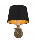 Eclips Wall Lamp Brass/Black 27.5cm