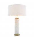 Lxry Table Lamp White/Brass 75cm