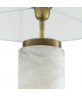 Lxry Table Lamp White/Brass 75cm