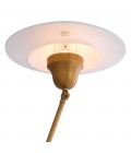 Novento golvlampa mässing/vit/svart 155cm