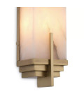 Harman Wall Lamp Brass/White 51cm