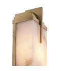 Harman Wall Lamp Brass/White 51cm