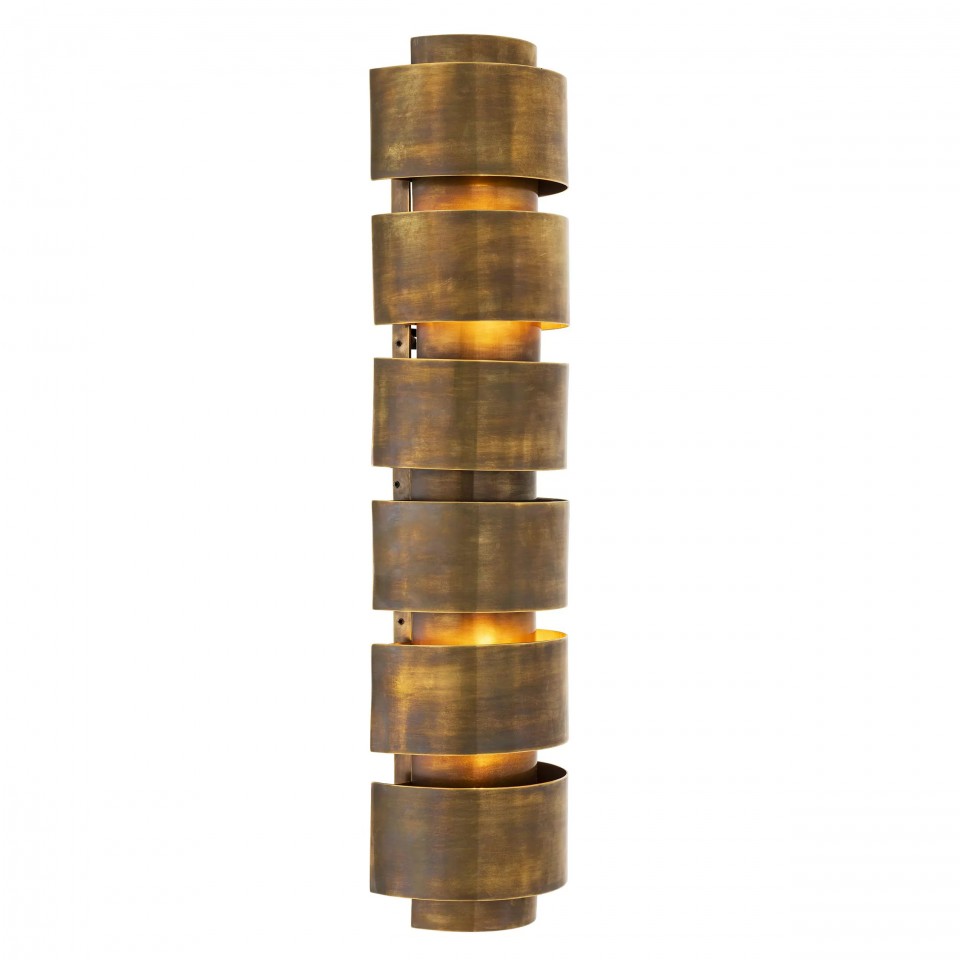 Manetti L Wall Lamp Brass 65cm