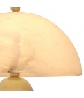 Lorenza bordslampa mässing/alabaster 58cm