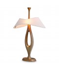 Gianfranco Table Lamp Brass/White 63cm