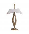 Gianfranco Table Lamp Brass/White 63cm