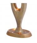 Gianfranco Table Lamp Brass/White 63cm