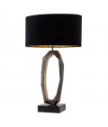 Santos bordslampa gunmetal/svart 86,5cm